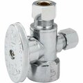 All-Source 1/2 In. FIP x 3/8 In. OD x 1/4 In. OD Quarter Turn Angle Valve 456312